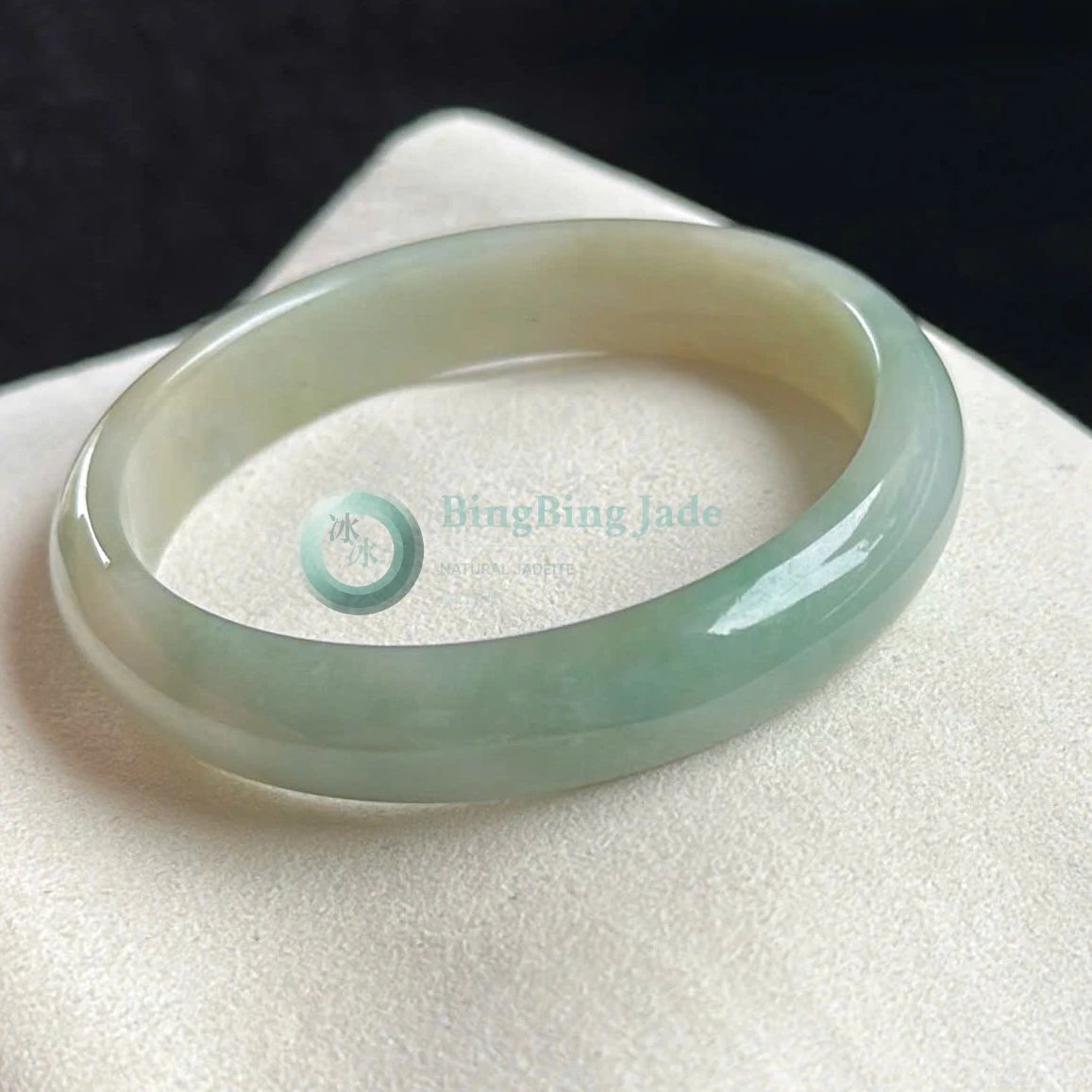 Soft Spring Mist with Seafoam Drift Bangle 55mm
