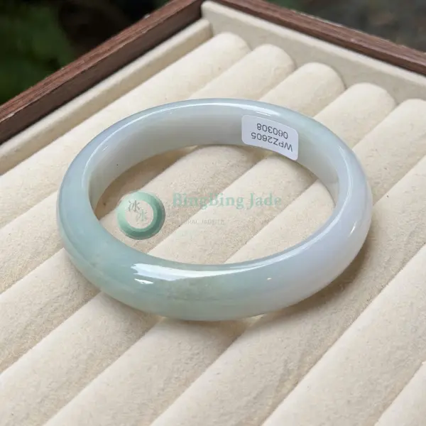 Shifting Blue-Green with Turmeric Glow Bangle 56.7mm