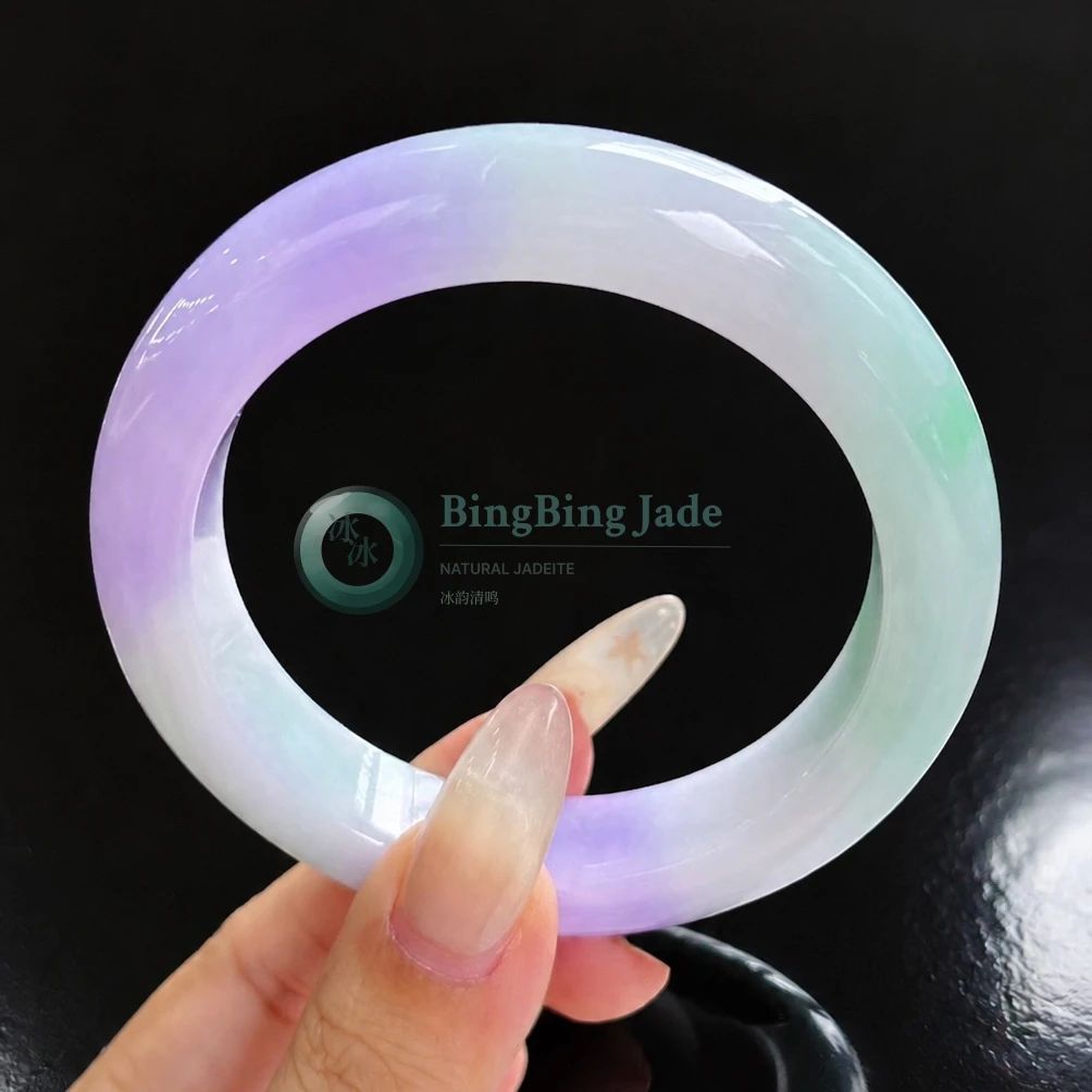 Lavender Spring Mist with Celadon Bloom Bangle 57mm