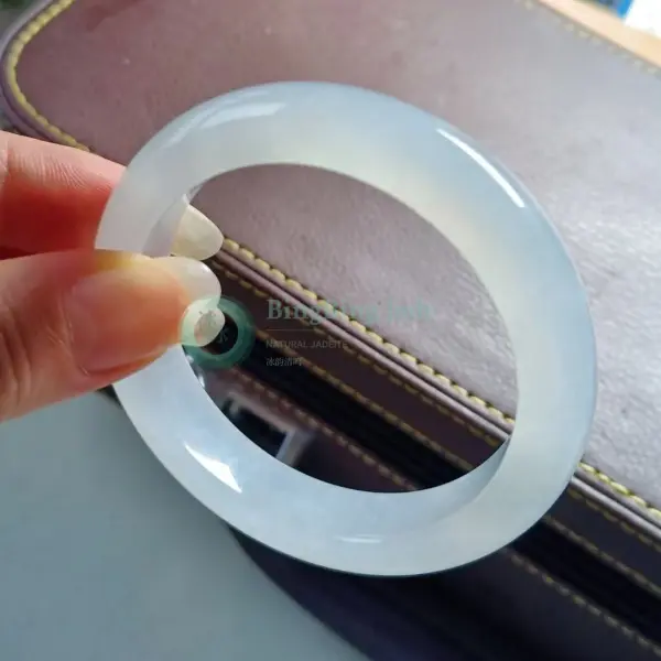 Soft Icy Lavender Jelly Bangle 52mm