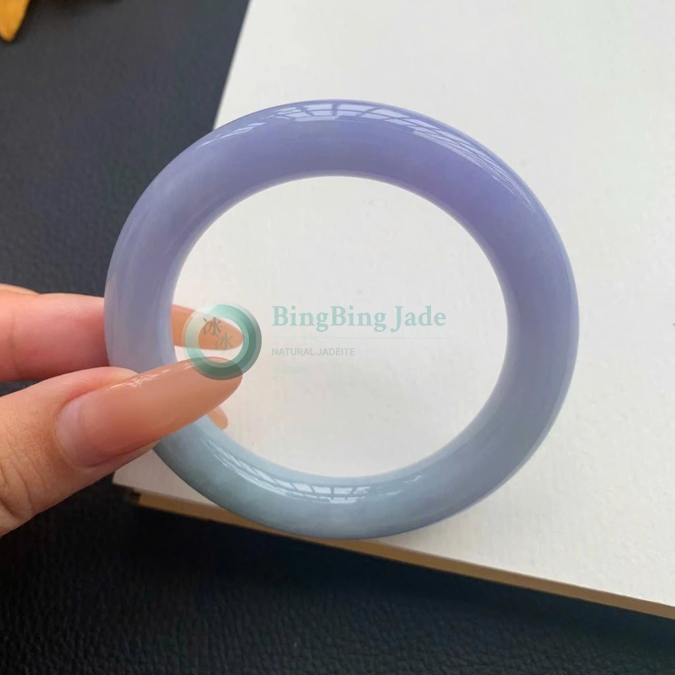 Lavender Mist with Blue Lilac Undertones Bangle 52mm