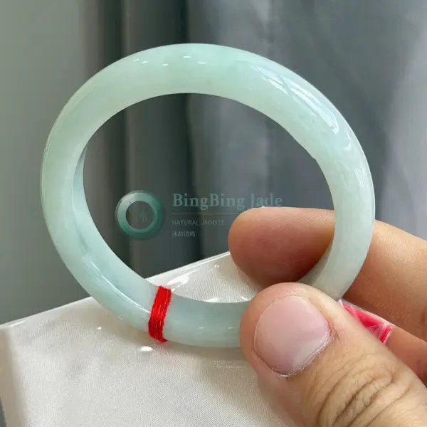 Sky Blue Jelly Glow Round Bangle 53mm
