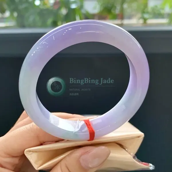 Lavender Jelly Glow Round Bangle 54.6mm