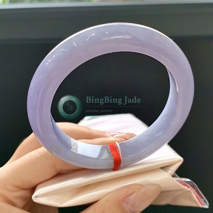 Lavender Jelly Glow Round Bangle 56.8mm