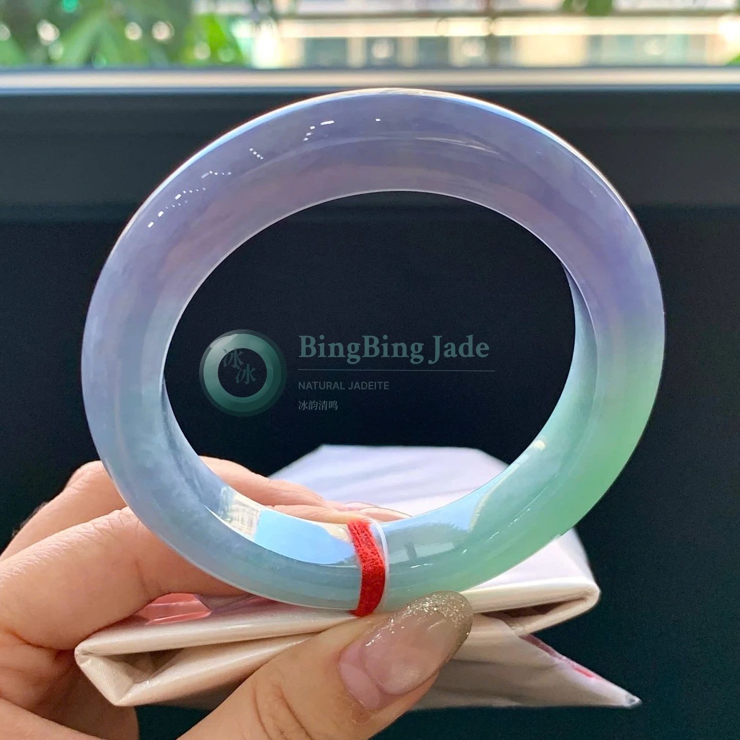 Lavender-Mint Jelly Glow Bangle 57mm