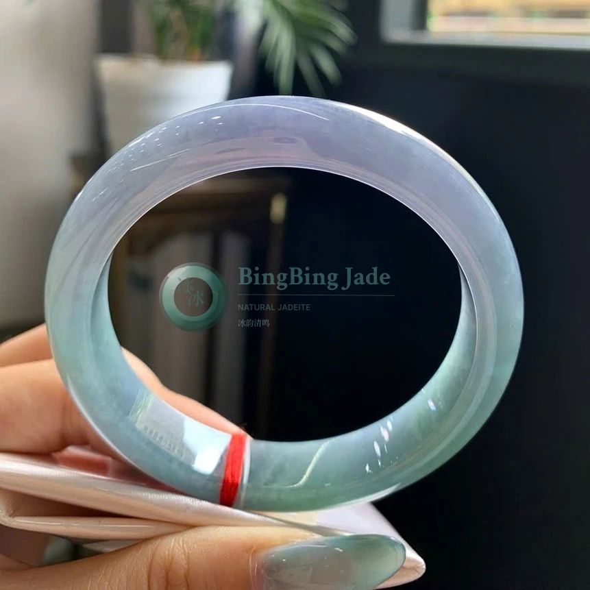Lavender-Mist Bangle with Seafoam Drift 57mm