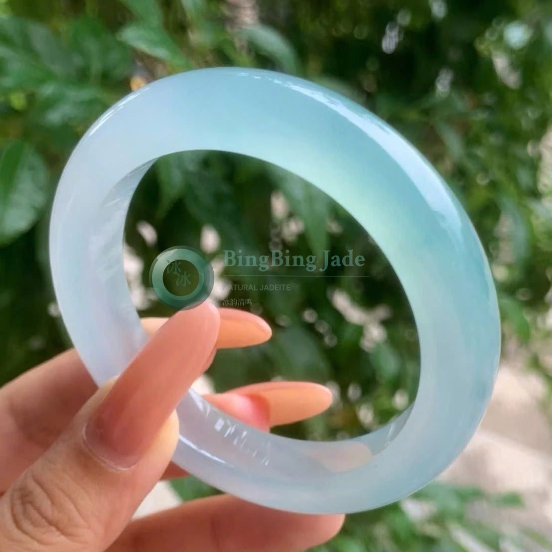 Icy Blue Stillwater Bangle 55.9mm