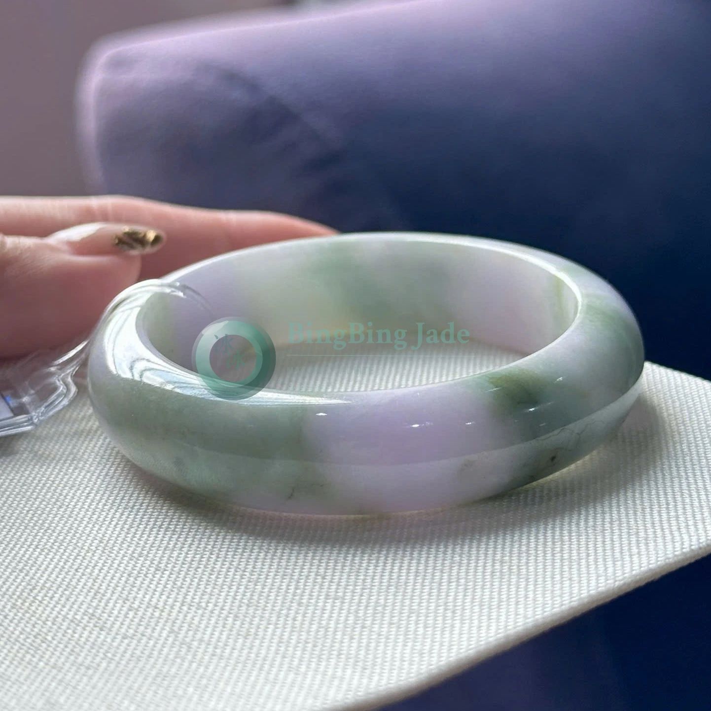 Lavender Undertone with Matcha Bloom Bangle 51mm