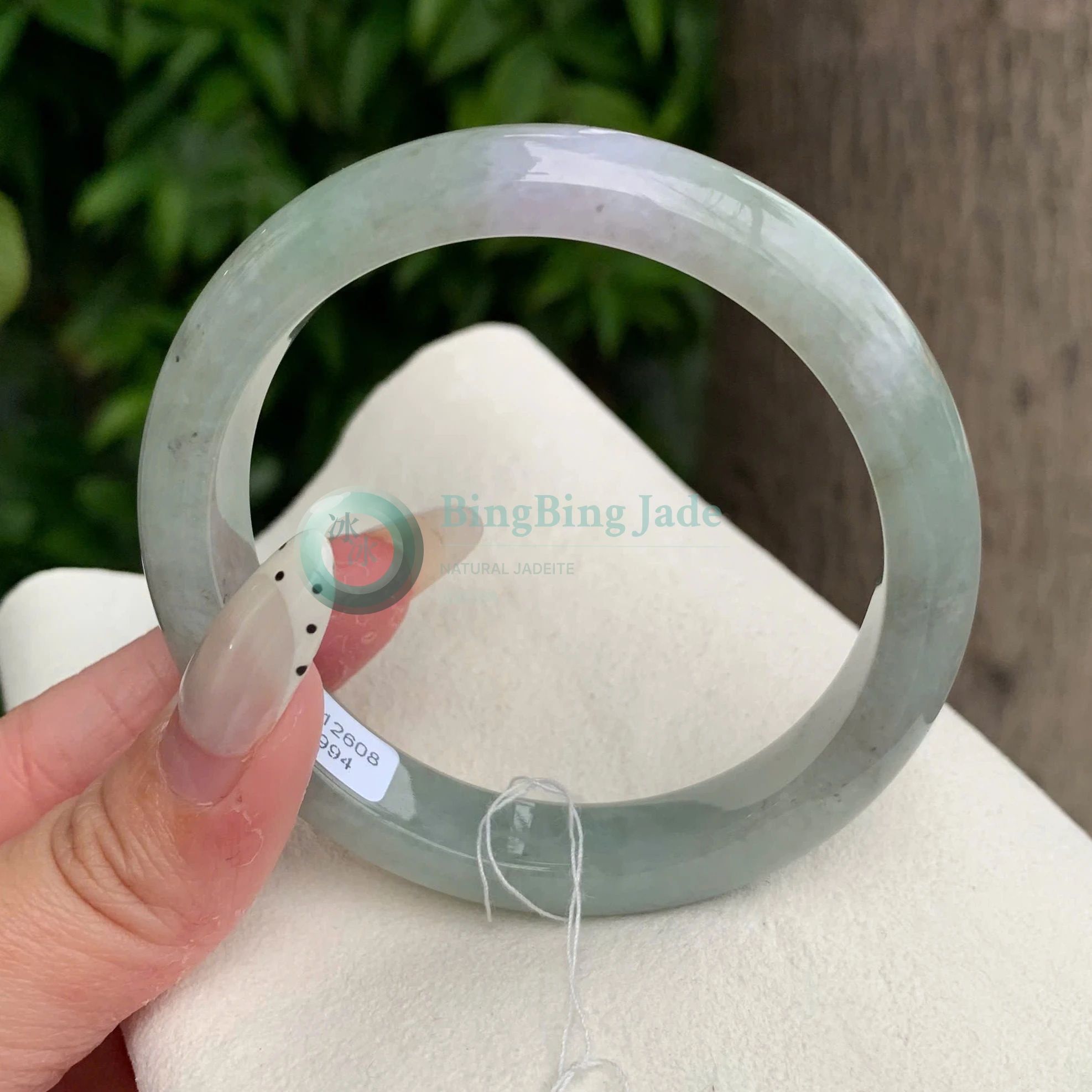 Soft Celadon with Moonlight Undertone Bangle 58mm